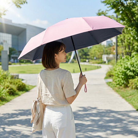 페트리커 3단완전자동 UV컷 블랙코팅 우양산(암막) #4