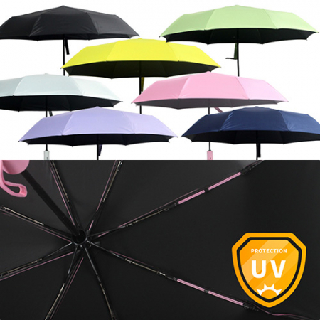 페트리커 3단완전자동 UV컷 블랙코팅 우양산(암막) #2