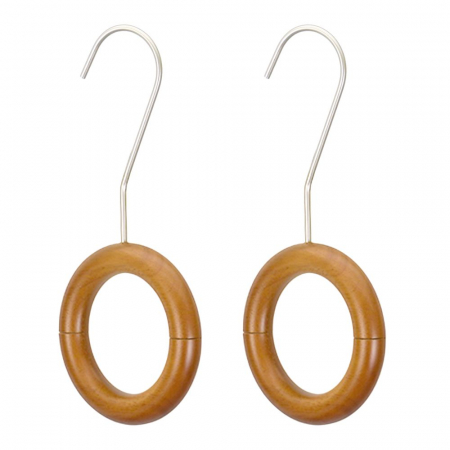 올지 헤리티지 원목 링 다기능 걸이 2P 스카프 벨트 넥타이 걸이 #3