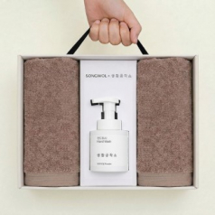 송월타올 핸드워시 3P선물세트(40수200g 2P+핸드워시250ml 1P)