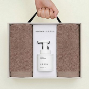 송월타올 핸드워시 3P선물세트(40수200g 2P+핸드워시250ml 1P)