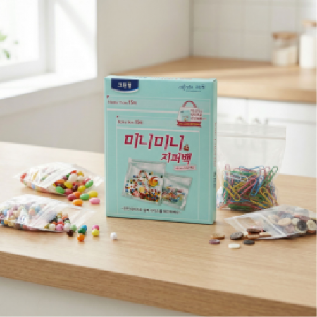 크린랩 미니미니 지퍼백 30매 휴대용 #2