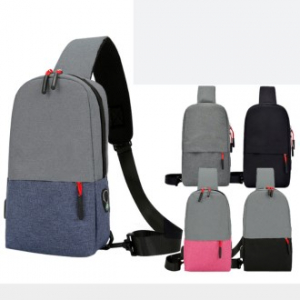 보조가방 미니 투톤 크로스백 슬링백 백팩 가방 여행용 다용도