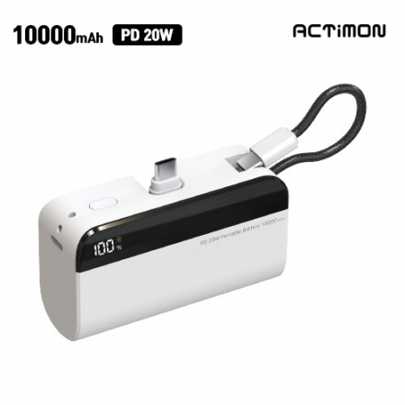 엑티몬 LCD PD20W 고속미니보조배터리10000mAh #2