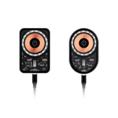 에디토 차량용 맥세이프 핸드폰 무선 충전거치대 원형 mac10 사각형mac20