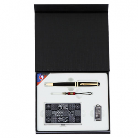 워터펜 블랙 볼펜 수복문자도 자개 명함케이스 자개 USB 3종 외국인 선물 #3