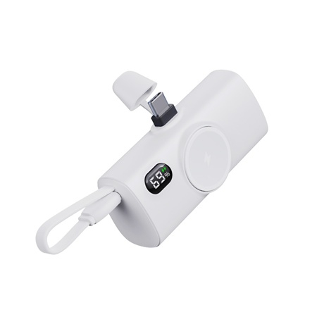 에디토 LED 일체형 삼성 애플 워치충전독 2in1 보조배터리 5000mAh MWDOC #4