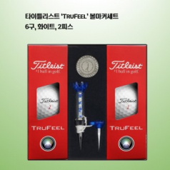 타이틀리스트 트루필 자석티+볼마커세트(6구) 로고
