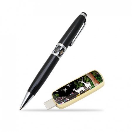 아리랑 페리자개 시즌2 C-Type OTG USB + 자개볼펜 2종세트 64GB #3