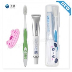 애경2080미세모 뉴2080화이트치약 치약짜개 칫솔치약세트