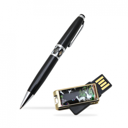 아리랑 로트자개 USB+자개 볼펜 2종세트 8GB #3