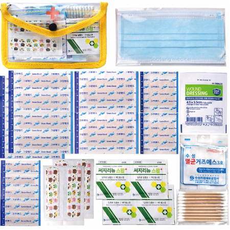 투명지갑밴드구급세트AA #2