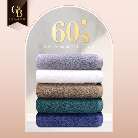 [60수코마사] 소프트 프리미엄80 1p타올 #2