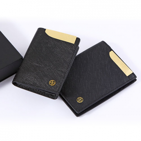 비즈니스선물 남성 고급 지갑 파피루스 소가죽 중지갑 가이아 소가죽 명함지갑 #2