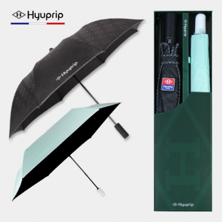 협립 2단 엠보 바이어스 자동우산 +협립3단53암막야옹이완전자동우양산-세트 #2