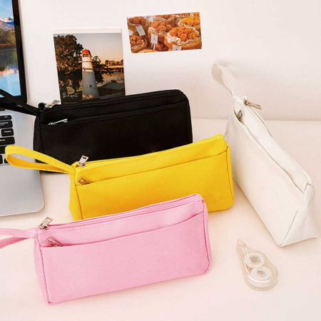 연필통 연필파우치 다용도파우치 투슬롯 필통 #2