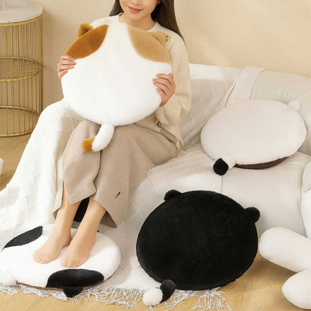 테일링 메모리쿠션 메모리폼 캐릭터 쿠션 원형 방석 #2