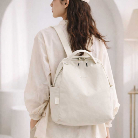 피오니 루멘 백팩 여성 학생 책 백팩 #2