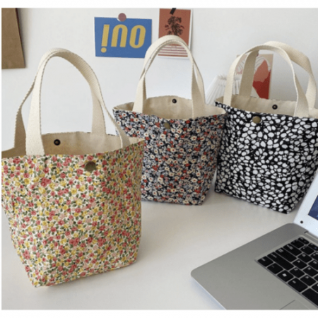 플라워에코백 꽃무늬에코백 에코백미니손가방 도토에코백 #3