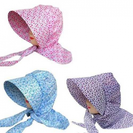 넥커버 플라워 작업 농사 모자 #2