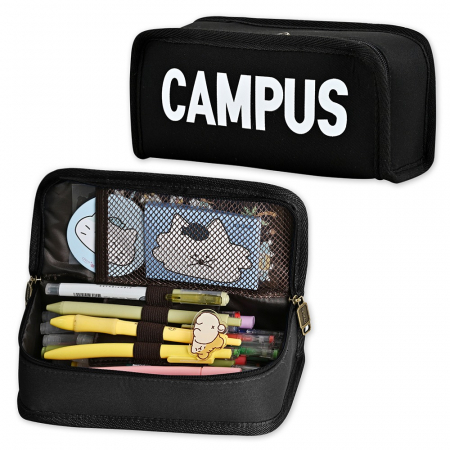 포포팬시 9000 캠퍼스 스퀘어 펜파우치 초등학생필통 대용량필통 파우치필통 #4