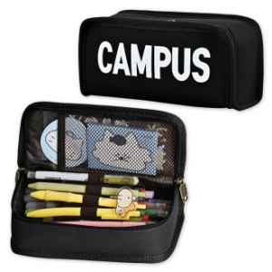 포포팬시 9000 캠퍼스 스퀘어 펜파우치 초등학생필통 대용량필통 파우치필통