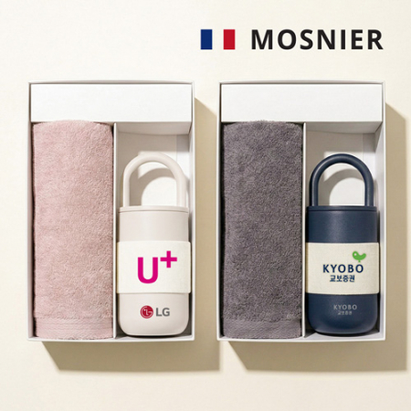 모스니에 루프텀블러350ml 호텔160g타올세트+싸바리케이스 #2