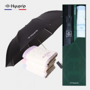 협립 2단 암막 고밀도 VIP 우산/양산 +협립눈꽃타월-세트