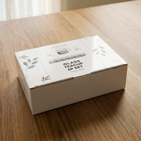 57도씨 내열유리 미니 유리잔 6P 찻잔 다기 세트 #5