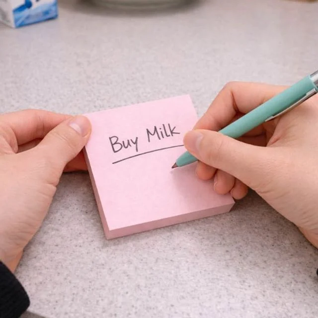 스티키 노트 블록 아이디어 필기 사무 점착 메모 #2