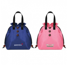 단추 런치백 보온보냉 도시락 가방 쿨러백 H470