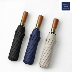 데일리핏 프리미엄 우드손잡이 완전자동 우양산 10K kc인증 #2