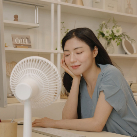 알리사 100단 프리미엄 미니 탁상용선풍기 #7