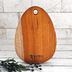 백야드 마호가니 캠핑 물방울 도마