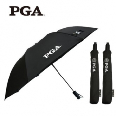 PGA 2단 더블랙 우산