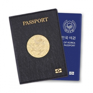 곤룡포 순금판 한지가죽 여권지갑 비건제품 여행 준비물 외국인 선물