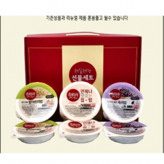 제일제당 햇반 6종 선물세트