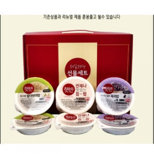 제일제당 햇반 6종 선물세트