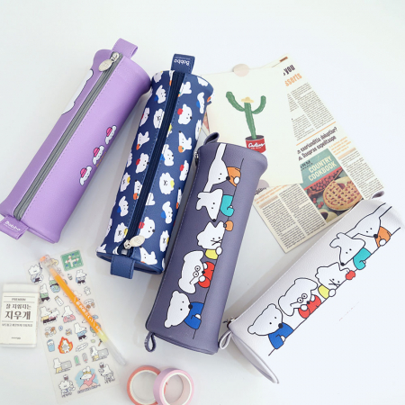 포포팬시 뭉구 보바 원통 펜 파우치 초등학생필통 대용량필통 파우치필통 #5