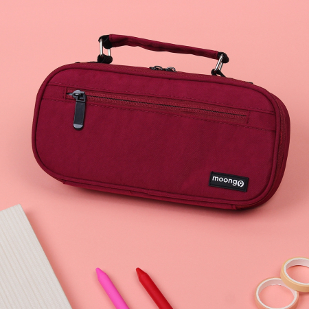 포포팬시 빈티지 워싱 손잡이 펜 파우치 초등학생필통 대용량필통 파우치필통 #5