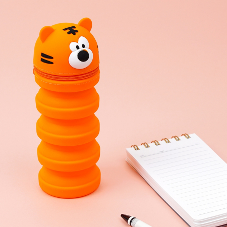 포포팬시 호랑이 자바라 펜 파우치 필통 초등학생필통 대용량필통 파우치필통 #6