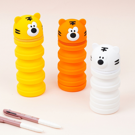 포포팬시 호랑이 자바라 펜 파우치 필통 초등학생필통 대용량필통 파우치필통 #3