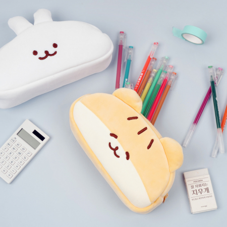포포팬시 햄치 얼굴 펜 파우치 필통 초등학생필통 대용량필통 파우치필통 #3