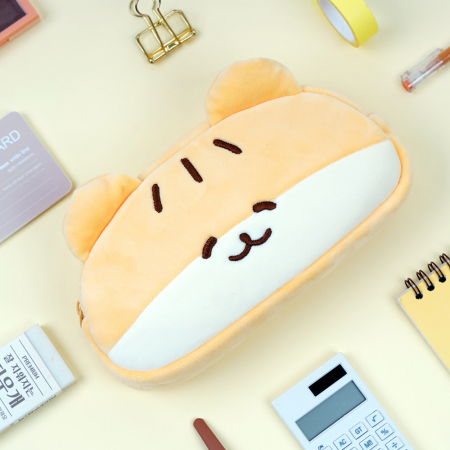 포포팬시 햄치 얼굴 펜 파우치 필통 초등학생필통 대용량필통 파우치필통 #2