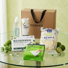 단미니고무장갑 10켤레 크린랩 행주 주방용품 5종세트