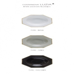 코스타노바 COSTANOBA 루지아 24cm 8각 파스타접시