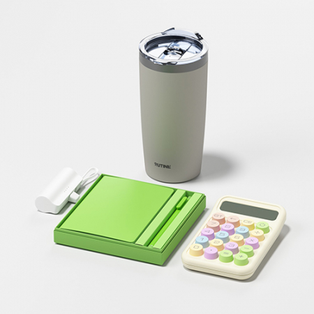 에디토 보조배터리 선물세트 [보조배터리+노트펜+계산기+스테인리스304 텀블러] #2