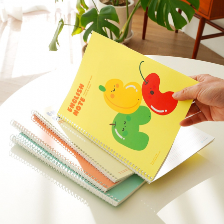 맬렁이 영어노트 4권세트 캐릭터 초등 중등 연습장 공책 신학기 준비물 #2