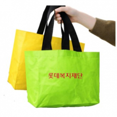 3가지 사이즈 타포린 가방 쇼핑백 장바구니 소량 제작