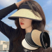 작은이미지: UV차단 데일리 라탄 썬캡 모자 #2